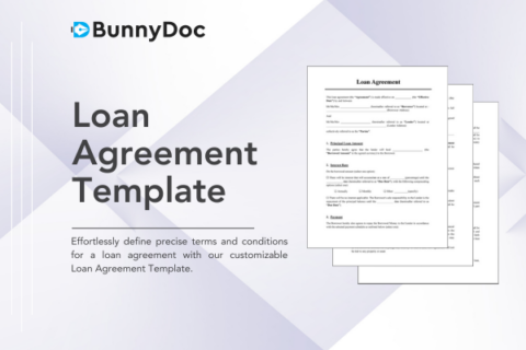 Loan Agreement Template | Free Loan Contract Sample