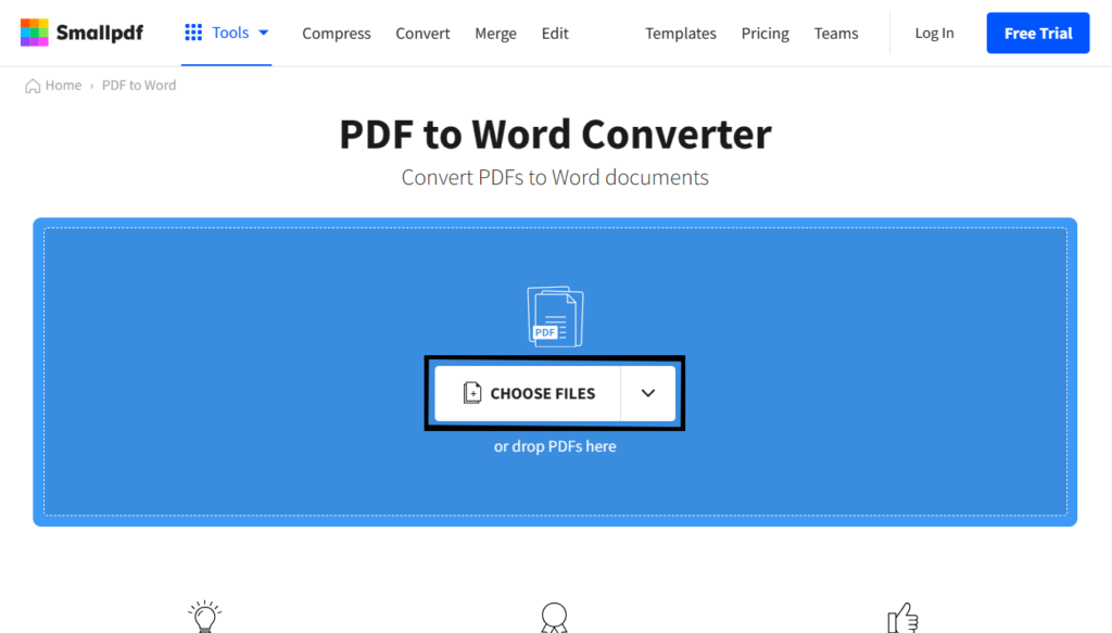 free convert pdf to word