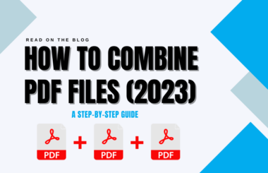 How to Combine Multiple PDF Files