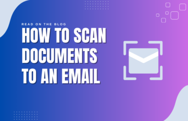 How to Scan Documents to an Email