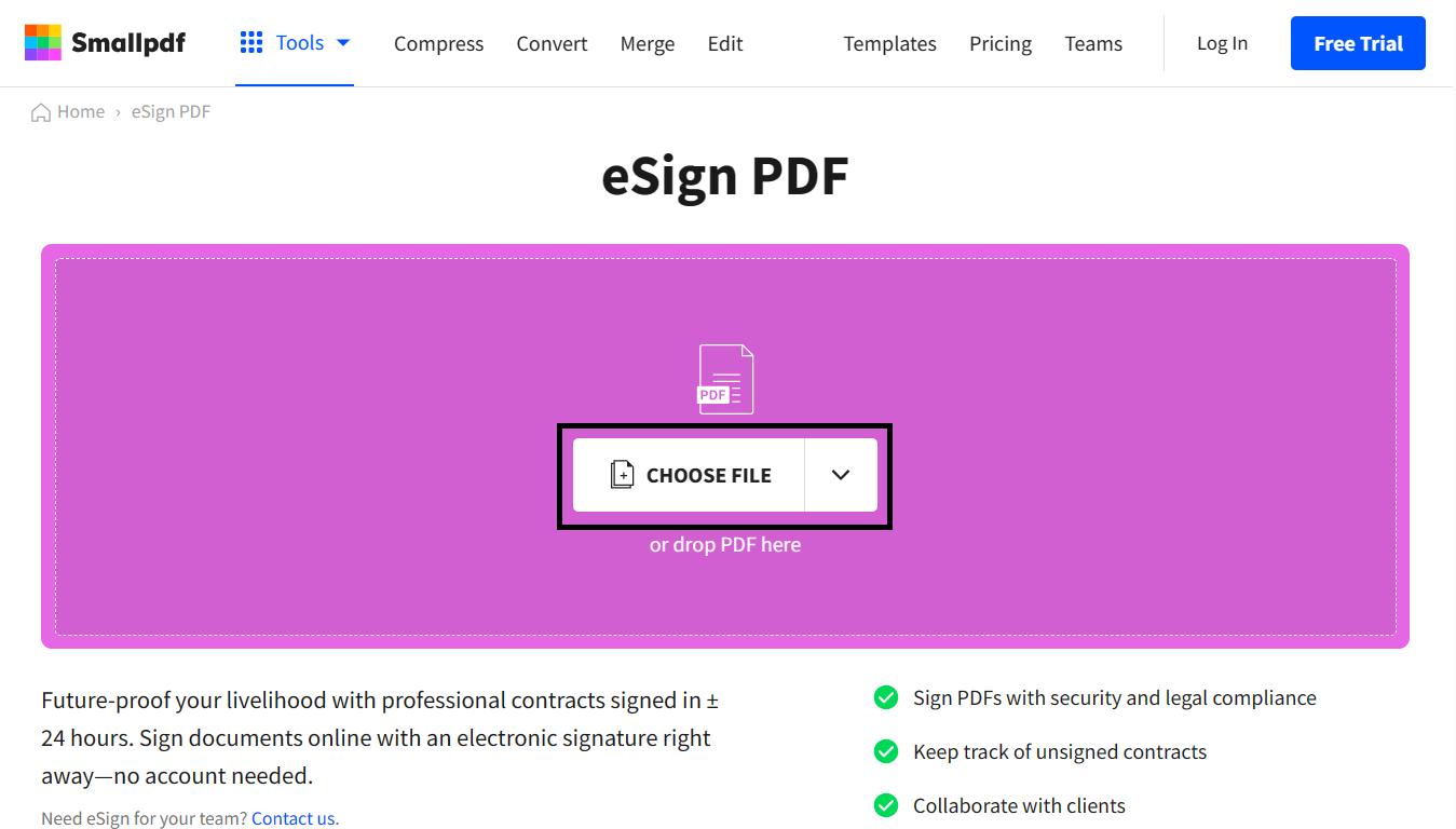 How to make signature on pdf file