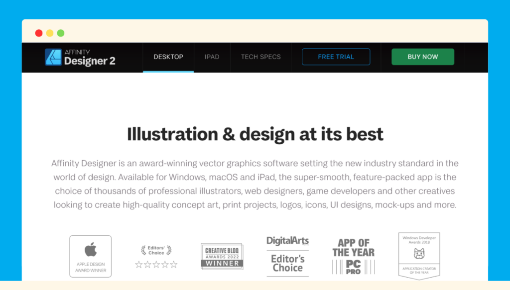 Affinity Designers | Adobe Illustrator Alternatives