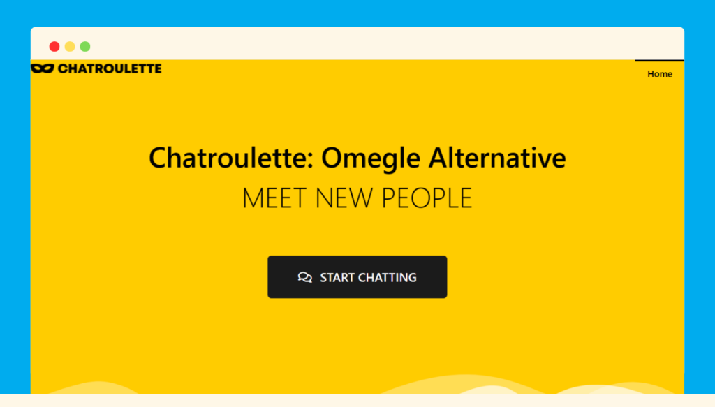 Omegle alternatives - Chatroulette
