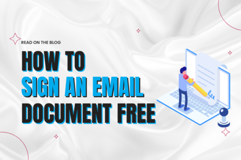 how to sign an email document