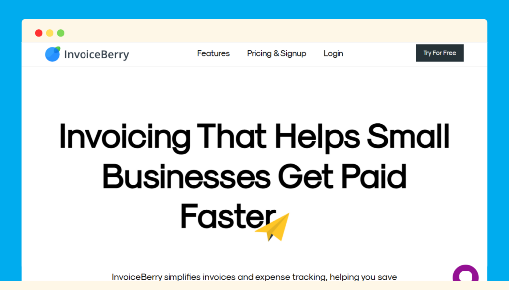 Invoice Berry Invoicing Software