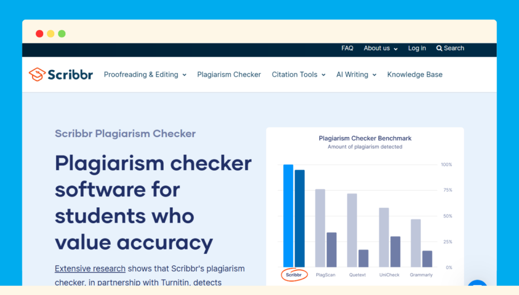 Scribbr Plagiairsm Checker Online | how to check a plagiarism
