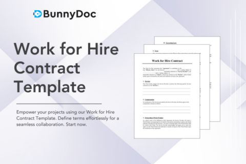 Work for Hire Contract