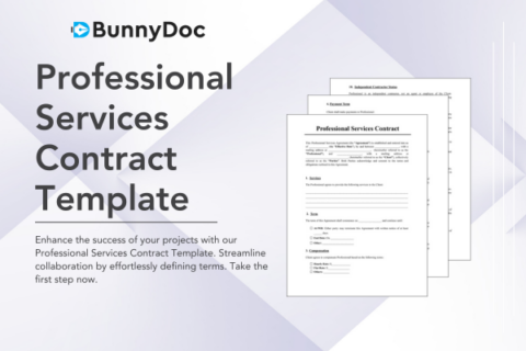 professional services contract | Professional Contract Templates